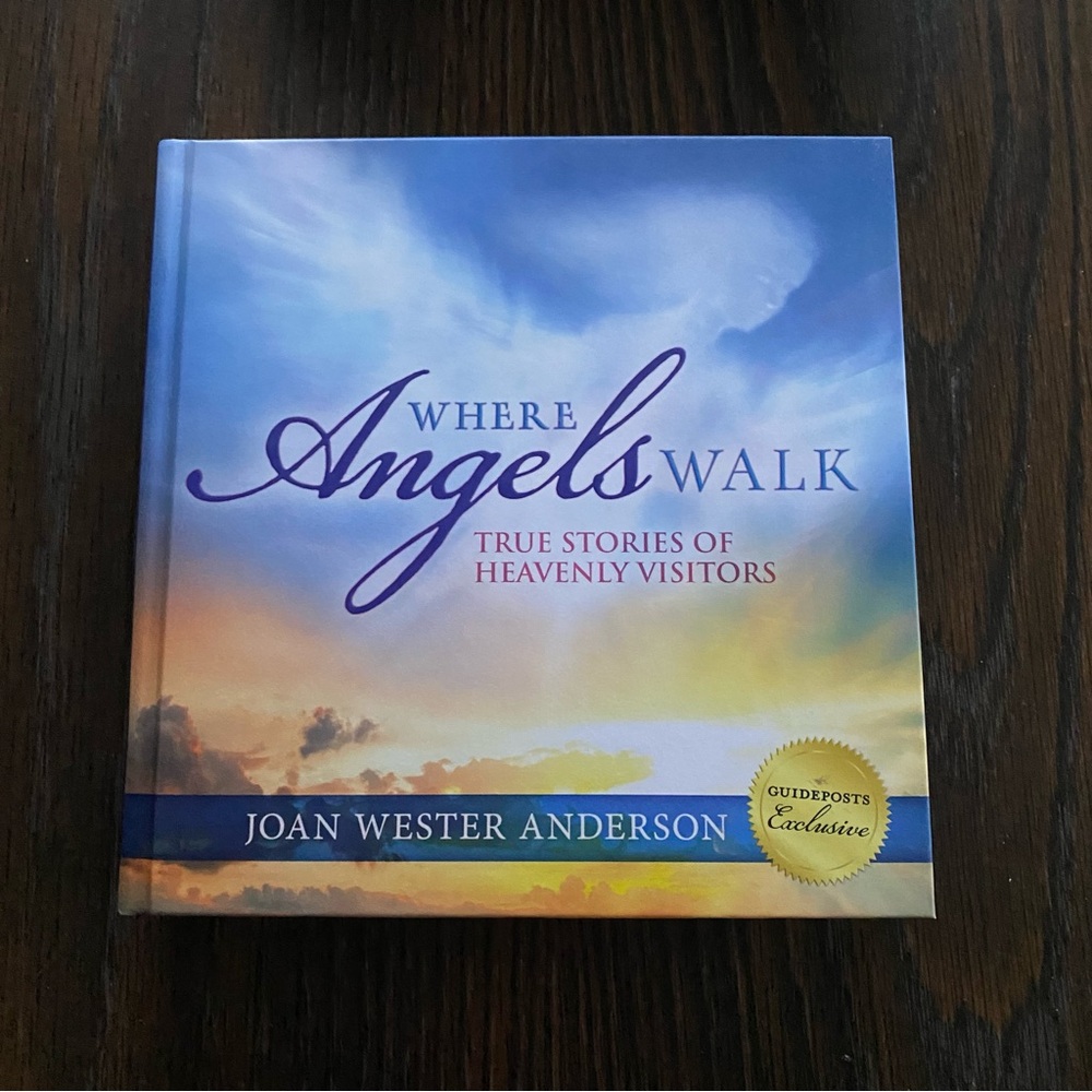 Where Angels Walk by Joan Wester Anderson - Blue and Orange Cover